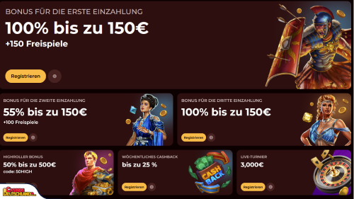 Roman Casino bonus