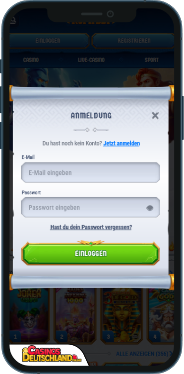 Romibet Casino Anmeldung