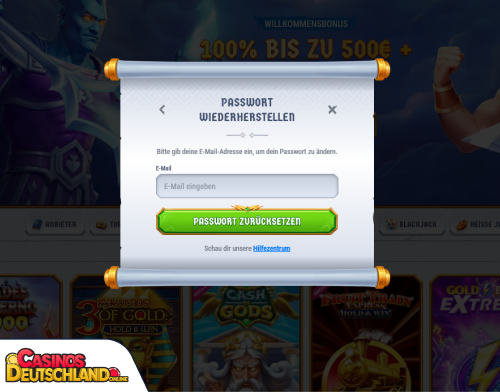 Romibet Casino Problem beim Einloggen