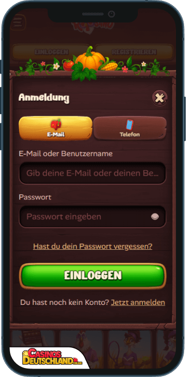 Roostino Casino Anmeldung