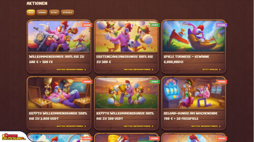 Roostino Casino bonus