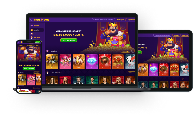 RoyalGame Casino Allgemeine Überprüfung