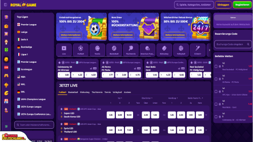 RoyalGame Casino Sport