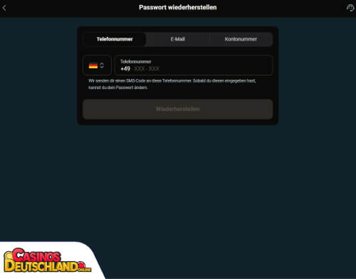 RoyalSea Casino Problem beim Einloggen