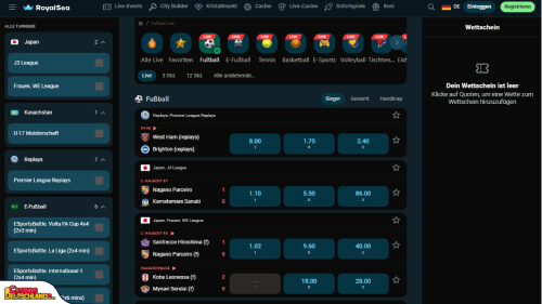 RoyalSea Casino Sport