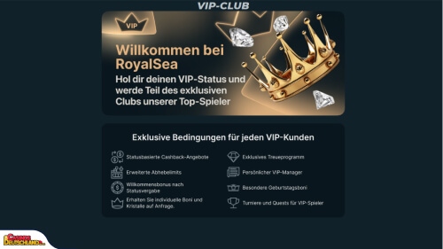 RoyalSea Casino vip program