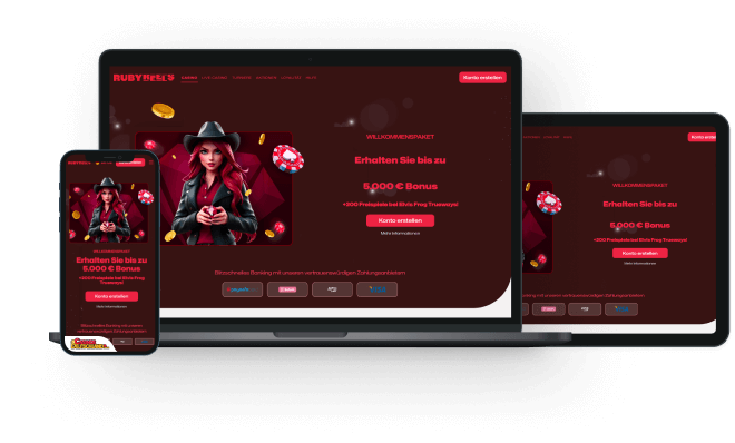 Ruby Reels Casino Allgemeine Überprüfung