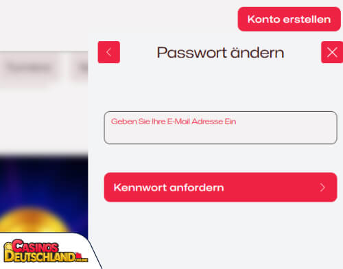 Ruby Reels Casino Problem beim Einloggen