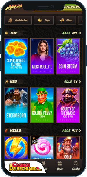 Sankra Casino Mobile app
