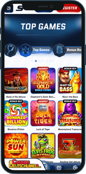 Scored Casino Mobile app