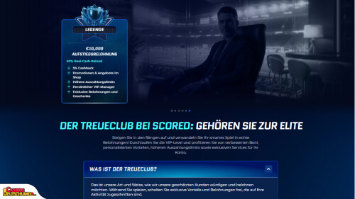 Scored Casino vip program