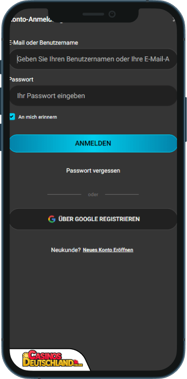SilverPlay Casino Anmeldung