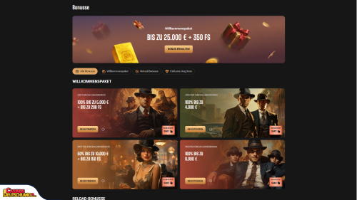 Slot Mafia Casino bonus