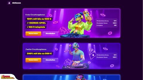 Slotrave Casino Bonus