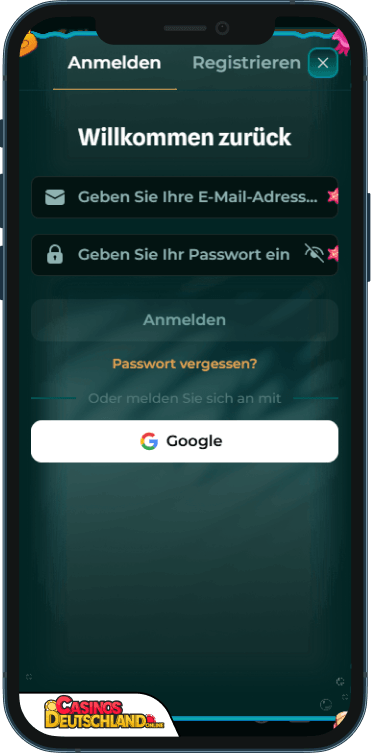 Slotrize Casino Anmeldung