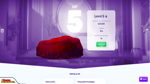 Slots Palace Casino vip program