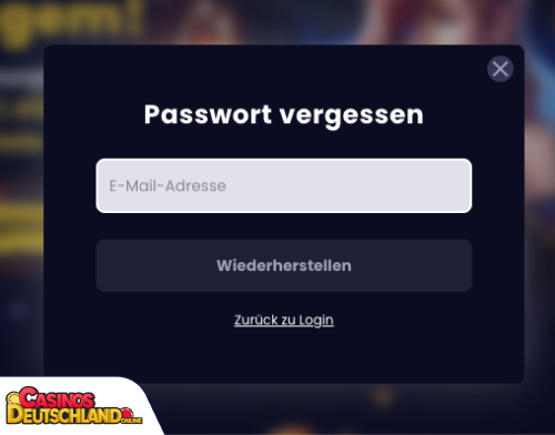 SlotsGem Casino Problem beim Einloggen