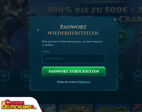 Slotuna Casino Problem beim Einloggen