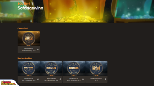 Sol Casino Bonus