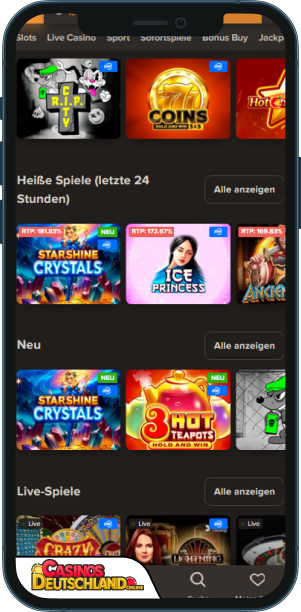 Sol Casino Mobile app