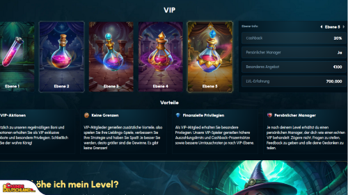 SpellWin Casino vip program