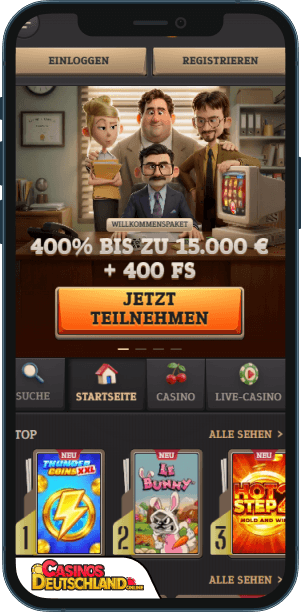 SpinBoss Casino Mobile app