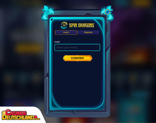 SpinDragons Casino Problem beim Einloggen