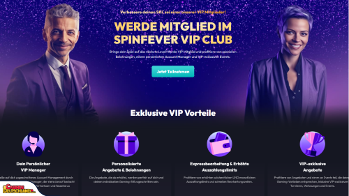 SpinFever Casino vip program