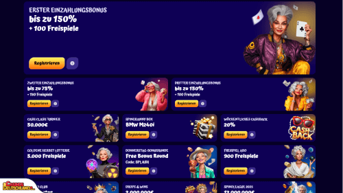 SpinGranny Casino Bonus