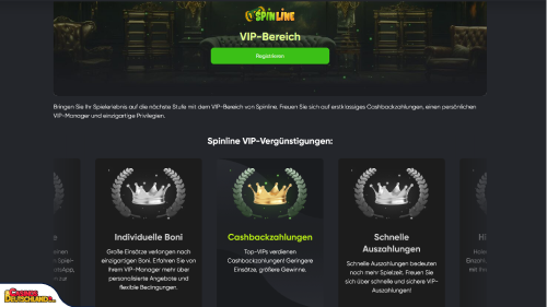 SpinLine Casino vip program