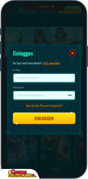 Spinanga Casino Anmeldung