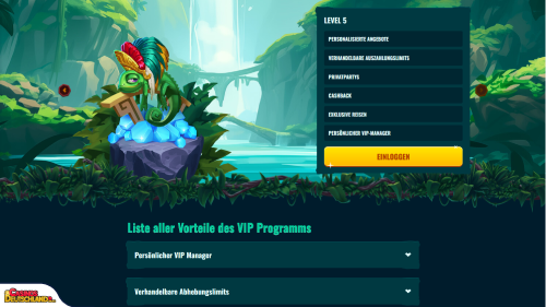 Spinanga Casino vip program