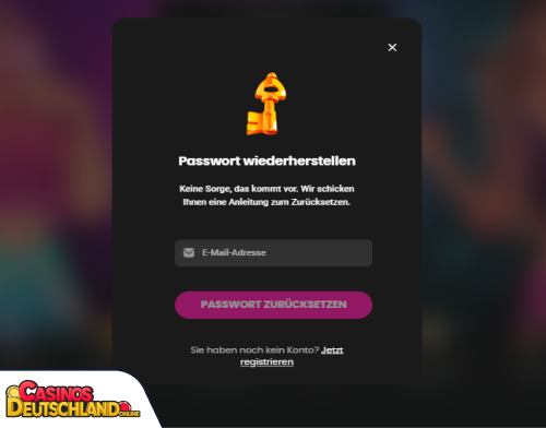 Spinaro Casino Problem beim Einloggen