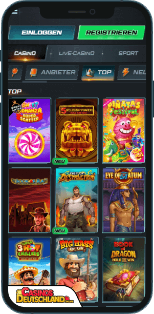 Spinational Casino Mobile app