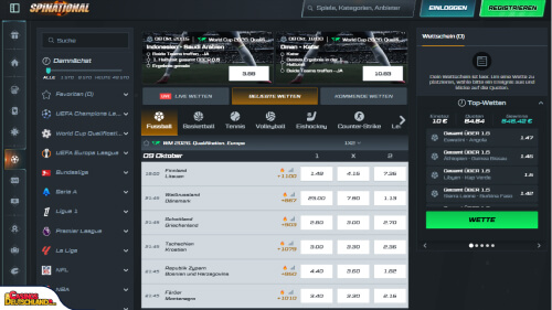 Spinational Casino Sport