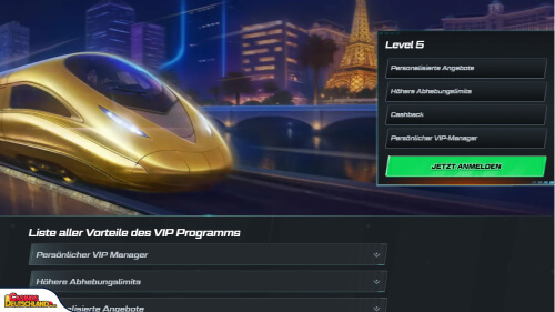 Spinational Casino vip program