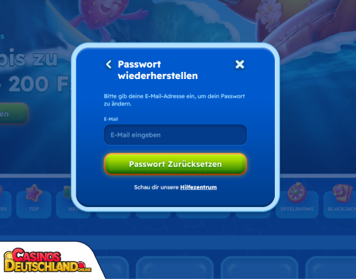 Spinfest Casino Problem beim Einloggen