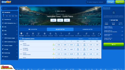 Spinfest Casino Sport