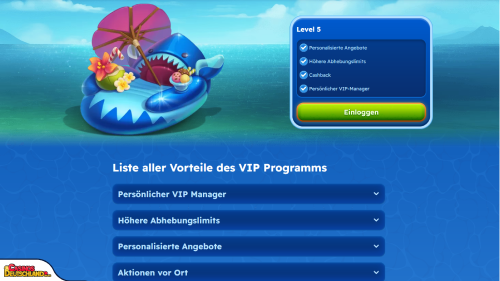 Spinfest Casino vip program