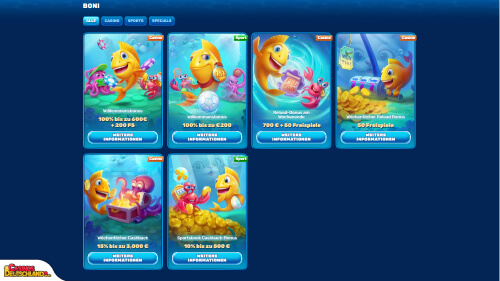 Spinfin Casino bonus