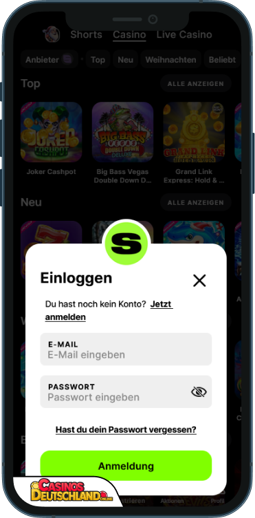 Spinit Casino Anmeldung