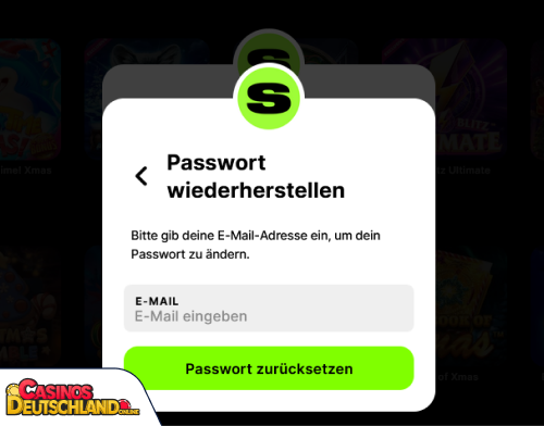 Spinit Casino Problem beim Einloggen