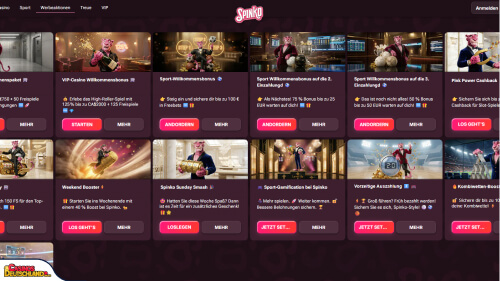 Spinko Casino bonus