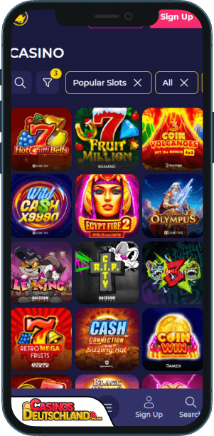 Spinorhino Casino Mobile app