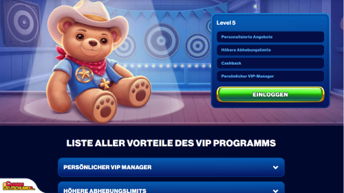 Spins of Glory Casino vip program