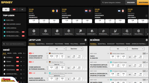 Spinsy Casino Sport