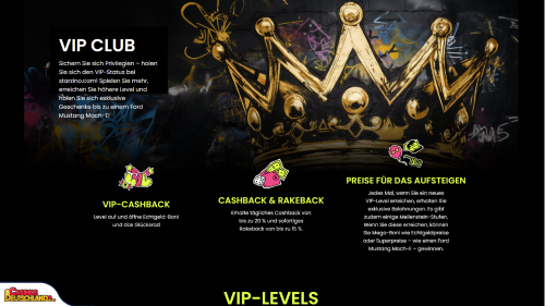 Starzino Casino vip program