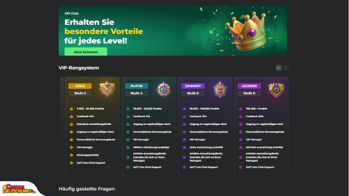 Super Spin Casino vip program