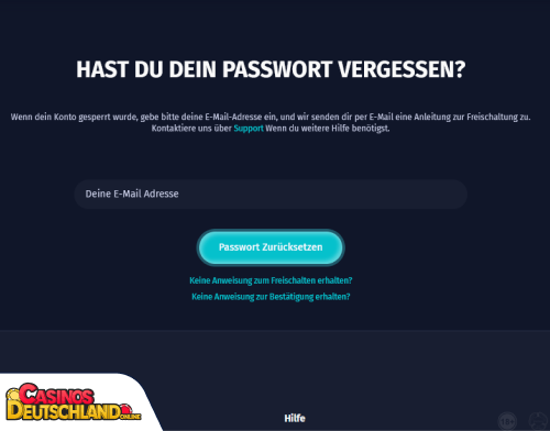 SurfPlay Casino Problem beim Einloggen