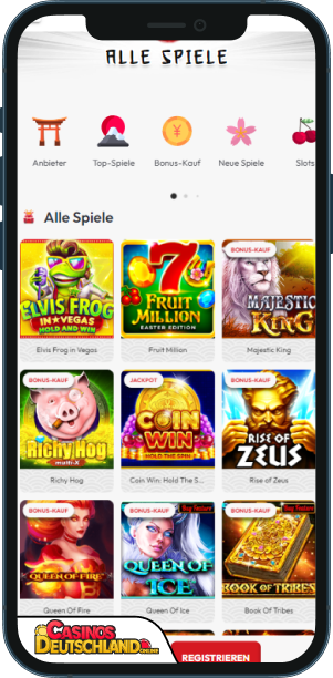Sushi Casino Mobile app